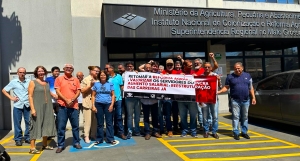 A mobilização dos servidores em Mato Grosso do Sul está bem forte e servindo de referência a outros estados
