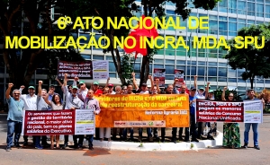 Em Brasília/DF, a sexta edição do ato nacional ocorreu na sede do MGI, no bloco K, da Esplanada dos Ministérios