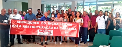 EM MATO GROSSO, SERVIDORES DO INCRA DECIDEM ENTRAR EM GREVE DURANTE MOBILIZAÇÃO PARA REIVINDICAR ATENDIMENTO DAS PAUTAS DA CATEGORIA