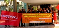 EM BRASÍLIA, SERVIDORES FAZEM MOBILIZAÇÃO NO MGI PARA ATENDIMENTO DAS REIVINDICAÇÕES DA CATEGORIA